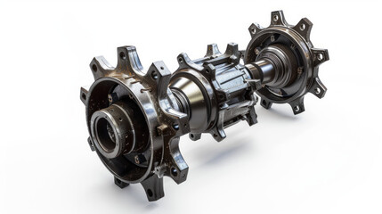 Dana acquisition systems for collecting and analyzing vehicle performance dana isolated on white background