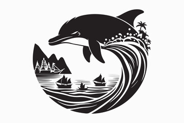 Animal Vector Silhouette Image