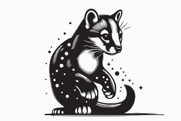 Animal Vector Silhouette Image