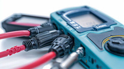 Vehicle diagnostic scan tools for reading and clearing trouble codes isolated on white background