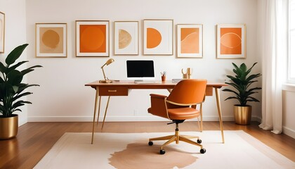 white and gold theme modern interior design