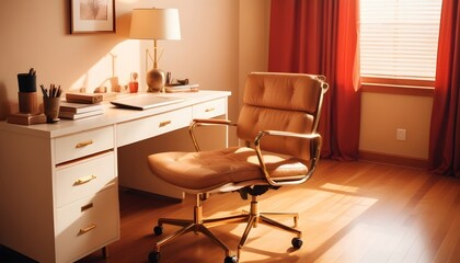 white and gold theme modern interior design