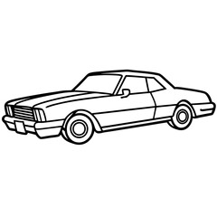 Modified car coloring pages