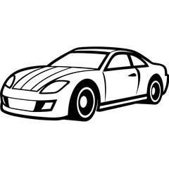Modified car coloring pages