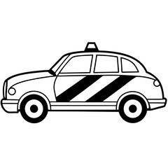 Modified car coloring pages