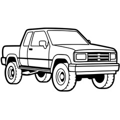 Modified car coloring pages