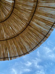 parasol on the beach