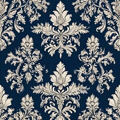  damask pattern background