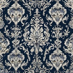  damask pattern background