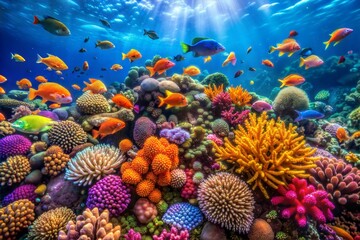 tropical coral reef