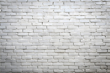 Obraz premium White Brick Wall Texture. Generative AI