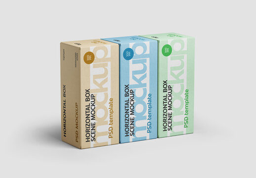 Box Packaging Mockup