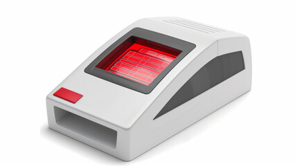 ATM skimming device detector for detecting hidden skimming devices isolated on white background