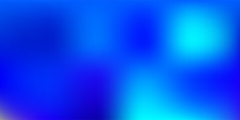 Dark BLUE vector abstract blur template.