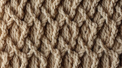 close up of knitted fabric