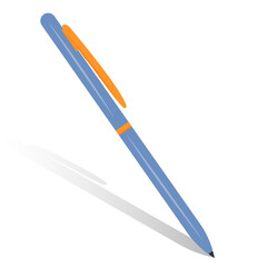 Ballpoint pen vector element of writing utensil