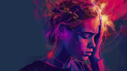 International Migraine Day. headache. migraine. glaucoma