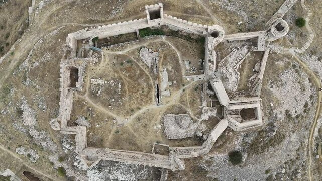 Larissa Castle Argos Peloponnese Region Greece