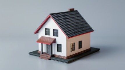 3d rendering of isometric house