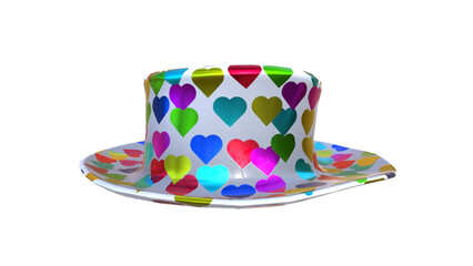 Party Hat V2 - 3d model render