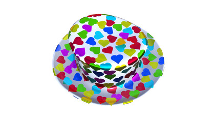 Party Hat V2 - 3d model render