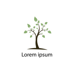 Obraz premium Tree Logo Vector Art, Icons, and Graphics.