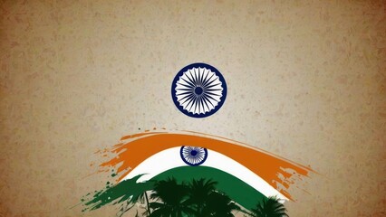 15 august Indian independence day vector backgrounds