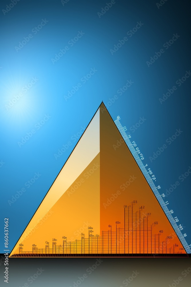 Poster graph displaying innovative and artistic design, demonstrating a unique and creative approach