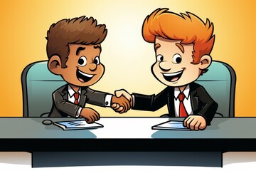 Innovative real estate sales manager skillfully negotiates property sale transactions