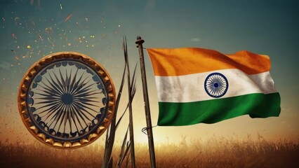 15 august Indian independence day vector backgrounds