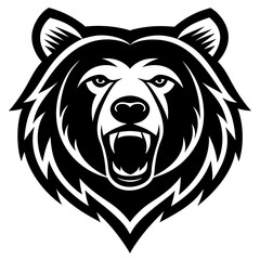 Professional Bear Logo Icon - Vector Graphic Design Emblem