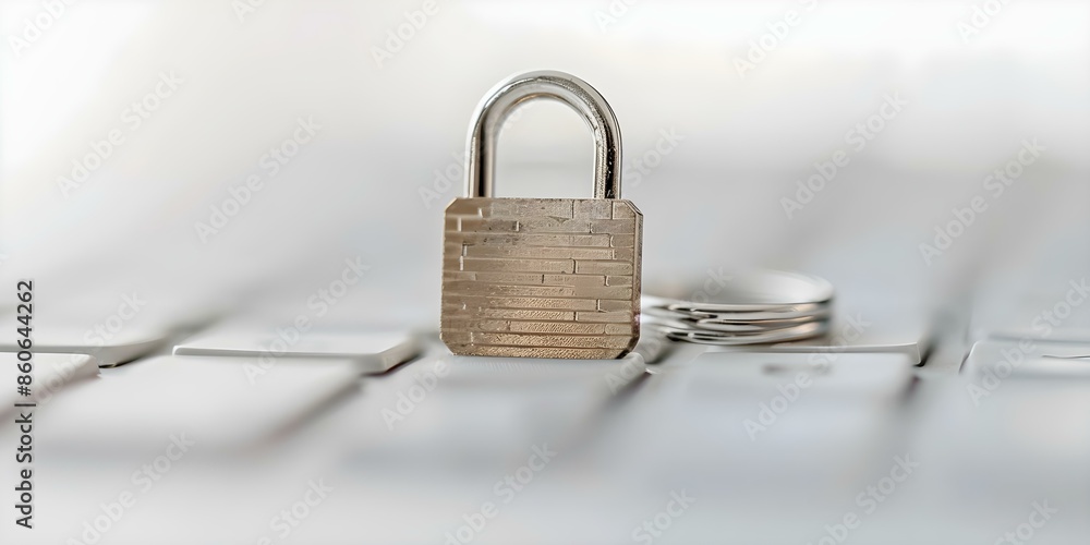 Poster secure web3 technology to prevent scams and protect online security. concept web3 security, scam pre