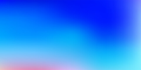 Light blue, red vector abstract blur pattern.