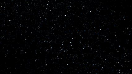 Stars in the night. Starry night sky. Galaxy space. Glowing stars in space. New Year, Christmas and Celebration background concept.
