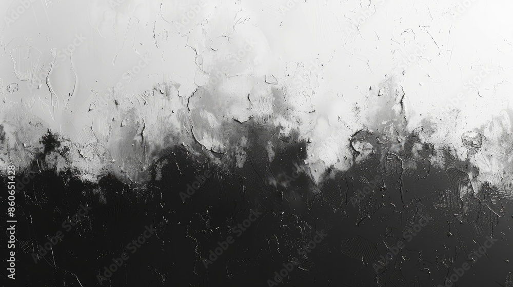 Poster monochromatic abstract texture with grayscale background