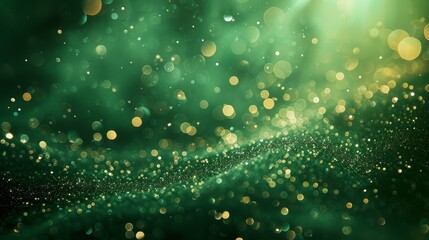 Sparkling green background