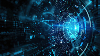 Obraz premium Abstract technology background