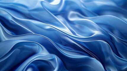 Obraz premium Abstract blue waves