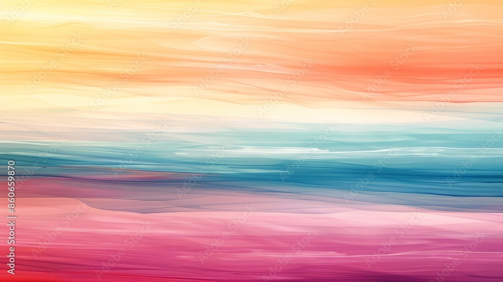 Poster abstract ombre gradient seamless pattern