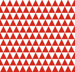 dynamic background design featuring interlocking triangles in the colors of the Canadian flag. This geometric pattern, with bold red and white hues, is perfect for cultural, educational, and artistic 