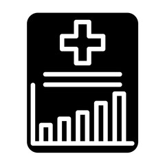 Obraz premium Vector Design Medical Diagram Icon Style