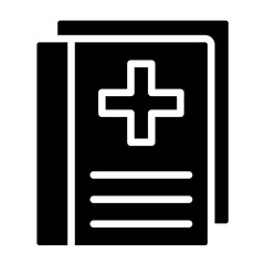 Fototapeta premium Vector Design Medical Journal Icon Style