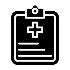 Obraz premium Vector Design Medical Clipboard Icon Style