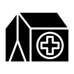Vector Design Medical Camp Icon Style