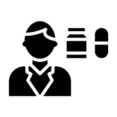 Vector Design Medication Organizers Icon Style