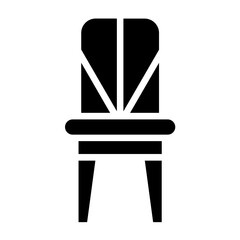 Vector Design Spindle Chair Icon Style