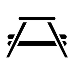 Vector Design Picnic Table Icon Style