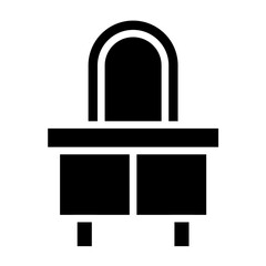 Vector Design Makeup Vanity Icon Style