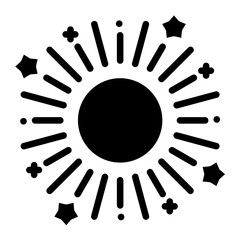 Vector Design Radiant Icon Style