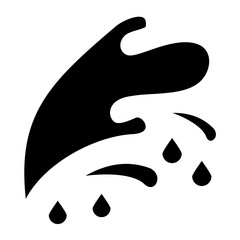 Vector Design Splash Icon Style